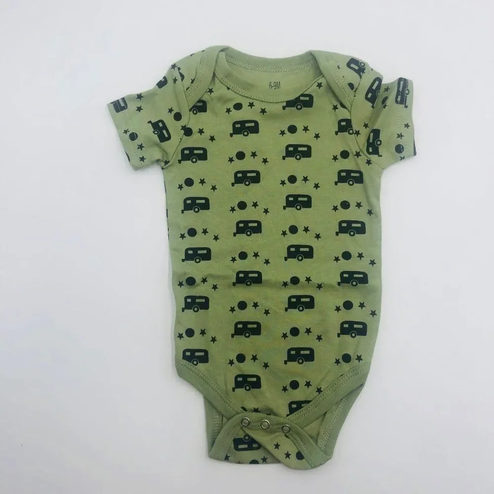 Brand New Baby‎ Boy Short Sleeve Bodysuit/Onesies 3 Pack Size 6 to 9 Months